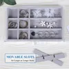 Jewelry Boxes 5 Drawers Multi Layer Acrylic Organizer for Girl Earrings Display Transparent Case Plastic Storage Container 230710