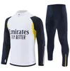 2023 SURVÊTEMENT Real MadridS Combinaison d'entraînement demi-zip VINI JR 23 24 Kit de football pour hommes et enfants madrides Sportswear MODRIC chandal futbol survetemen Jogging Football Set