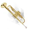 Trompette Sib Sib Instrument de haute qualité Piston Monel MTR-100 avec étui rigide, embouchure, chiffon et gants