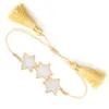 Łańcuch Go2BoHo gwiazdy zestaw bransoletek w kształcie serca Handmade walentynki biżuteria Miyuki Seed bransoletki z koralików dla kobiet Tassel Pulsera Mujer Moda 230710