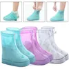 Shoe Parts Accessories Shoes Protectors Waterproof Covers Rain Boots Cover Nonslip Thicker Unisex Outdoor Silicone 230711