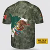 Camisetas Masculinas World Baseball México Impressão 3D Mesh Fiber Jersey For Man T-Shirt Tops Tee Masculino Streetwear Manga Curta Agasalhos Esportivos