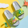 Pantoufle Mignon Enfants Pantoufles Dinosaure Modèle De Voiture Enfants Bébé Maison Pantoufles Imperméable Respirant Antidérapant Garçons Filles Maison Chaussures 230710