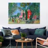 Ландшафты искусство паддок в Deaville Raoul Dufy Modern Modern Painting Highaffice Picture Dirsed для декорации стены учебной комнаты