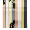 Nastri adesivi Linea di modanatura autoadesiva personalizzata in acciaio inossidabile per pareti, soffitti, giunzioni, adesivi, finiture, barre, specchio, oro opaco, argento, nero 230710