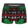 Underpants Cthulhu Ugly Xmas Man's Boxer Briefs Alien Highly Breathable High Quality Birthday Gifts