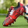 Sneakers YISHEN Soccer Shoes For Kids Teenagers Adults TF Cleats Football Boys Long Spikes FG Zapatos De Futbol 230711