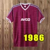 DI CANIO 1980 86 West Centenary Retro camisas de futebol Cole Lampard Dicks 1999 2000 2001 Classic United 99 00 Camisas de futebol vintage HAM 93 94 1991 92 93 95 97 manga longa