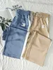 Macacões femininos Macacão designer novo arco triunfal calças esportivas e de lazer para o verão de 23, proteção solar com uma cor verdadeira IETQ QKSO