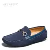 Säkerhetsskor DECARSDZ Loafers Skor Herr Sommar Clasicc Comfy Man Platt Mockasin Modeskor Herr Slip-on Båtskor För Herr Fritidsskor 230711