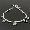 Tour de cou Ocean Star Ins collier de perles d'imitation de vent froid femme Hip Hop chandail chaîne Cool clavicule accessoires