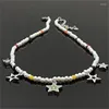 Choker Ocean Star Ins Koude Wind Imitatie Parels Ketting Vrouwelijke Hip Hop Trui Keten Cool Sleutelbeen Accessoires