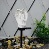 Solar Hoek Begraafplaats Licht Tuin Zonne-verlichting Outdoor Decoratieve Waterdichte LED Angel Lamp Solar Stake Light Waterdicht Solar L230620