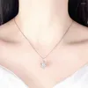 Pendant Necklaces Womens Girls Necklace Jewellery Opal Swirl Gift Exquisite