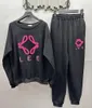 Femmes de luxe Sportswear Sweat à capuche Set Mode Casual Sweat Suit Survêtement de plein air Vêtements à manches longues Pantalon Fluffy Lettre S-XL Designer