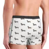 Calzoncillos Humor Boxer Shorts Bragas Hombres Rough Dachshund Perro Raza Ropa interior Mascotas Animal Suave para hombre Talla grande