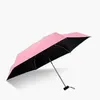 Parapluies Pliable Mignon Mini Parapluie Portable Coupe-Vent Pluie Femmes Parapluies Plage Poche Parasol Pliant Parasol Facilement Ranger