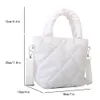 Sacs de soirée oxford tissu femme épaule mode lossiers de broderie Rhombus Small Crossbody Girls Tophandle Handbags 230711