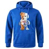 Hoodies voor heren Hallo teddybeer laat je zien hoe ik er echt uitzie Heren Trainingspak Fleece Warme capuchon Modieuze klassieke losse basic hoodie