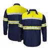 Others Apparel Safety Reflective T shirts Construction Working Tshirt Quality Security Tops Reflection Tapes Polo Shirt Summer Road Work Cloth x0711