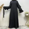 Vêtements ethniques Musulman Islamique Femmes Kaftan Khimar Jilbab Eid Mubarak Ramadan Robe Islam Abaya Robe Taxes Produits Turquie Printemps Kimono