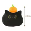 Poupées en peluche 3040 cm Kawaii Orange chat noir poupée jouets mignon haute qualité cadeaux pour garçons filles amis décorer enfants 230711