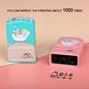 Other Toys Baby Custom Name Stamp Children Teacher Cartoon Kindergarten All Language Student Clothes Non fading Small Animal Inking 230710