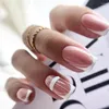 Faux ongles tête carrée presse sur français ongles conseils mode faux pour bricolage femmes filles