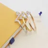 Bracelets Designer Jewelry Women Bracelets Designer For Women Rose Gold Color Letter Gold Plated Stainless Steel Wedding Lovers Gift Jewelry F9ns#