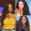 Pretty Girl Curly 13*4 HD Lace Frontal Wig Remy Lace Closure Human Hair Wigs For Black Women Natural Hairline