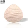 Breast Form Fake Breast Prosthesis 80g Lightweight Breathable Grass Seed Mastectomy Triangle Breast Forms instead of Silicone Breast 230711