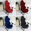 Chair Covers 4pc1 Set Spandex Office Cover Gaming Elastic Armchair Seat Computer Chairs Slipcovers Housse De Chaise 230711