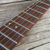 Nieuwe Collectie Pro Headless Elektrische Gitaar Amber Burst Kleur Ash Body Geroosterde Esdoorn Hals Jumbo Rvs Oblique Frets