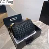 10a cc çanta kadın deri çanta omuz bayan zinciri çanta retro siyah tasarımcı çanta adamı tapa lüks cüzdanlar crossbody klasik yorgan messenger cüzdan çanta tasarım