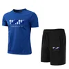 Męskie dresy letnie TRAPSTAR odzież sportowa marka strój do fitnessu Running Casual TshirtShorts oddychające dwuczęściowe 230710