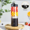 Fruit Vegetable Tools Mini Portable Blender Electric Fruit Juicer Smoothie Orange Fresh Juice Blender Multifunction Rechargeable Portable Bottle Mixer 230710