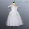 Stage Wear bianco La Sylphide Tutu di balletto romantico Abito da ballerina Abito da donna Fata bianca Tutu di balletto professionale lungo con ali179w