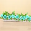 Decoratieve bloemen nep bloem Rose Garland kunstmatige wijnstok Ivy Leaf 7 Ft Home Faux Silk DIY Party Decor