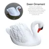 Goose Resin Simulation Floating Home Garden Decoration Swan Ornament Pool Pond Court Golf Courses Parks Elegant Child's Toy L230620