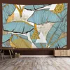 Tapeçarias Tapeçaria Parede Fundo Estético Sala de Estar Selva Tropical Árvore Sofá Quarto Decoração Floresta Pano Pendurado R230710