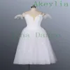 Stage Wear blanc La Sylphide Romantique Ballet Tutu Robe Ballerine Robe Femmes Blanc Fée Professionnel Ballet Long Tutu Avec Des Ailes282q