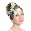 Roupas étnicas 2023 Estampa Turbante Feminino Chemo Boné Muçulmano Hijab Lenço de Cabeça Wrap Bonnet Chapéus de Câncer Chapéus Perda de Cabelo Enfeites para a Cabeça Lenço na Cabeça