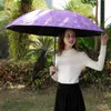 Parasol duży rozmiar parasol 10 kości kwiatowy wzór deszczowy parasol przeciwsłoneczny ochrona przeciwsłoneczna parasol deszczowy Kobiety składanie Parasol 4 kolor