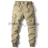 Others Apparel Cargo Pants Men Jogging Casual Pants Cotton Full Length Military Mens Streetwear Mens Work Tactical Tracksuit Trousers Plus Size x0711