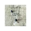 Подвесные ожерелья модные листья птичья лава каменное колье вулканическая порода ароматерапия диффузор для женщин для женщин -ювелирных изделий Del dhg0t