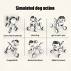 Electric RC Animals Funny RC Robot Electronic Dog Stunt Voice Command Touch sense Music Song for Boys Girls Children s Toys 18011 230710