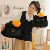 Poupées en peluche 3040 cm Kawaii Orange chat noir poupée jouets mignon haute qualité cadeaux pour garçons filles amis décorer enfants 230711