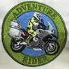 Nuovo arrivo Adventure Rider Patches MC Motocicletta ricamata con ferro sulla toppa ricamata sulla giacca della borsa 320I