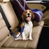 Hundehalsbänder Verstellbare Leine Haustier Auto Sicherheitsgurt für kleine mittelgroße Hunde Langlebiges Reisegeschirr Clip Zubehör