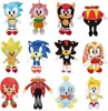 V 2023 Plush Dolls 28cm Supersonic Plush Toy Sonic the mouse and the hedgehog Special styles